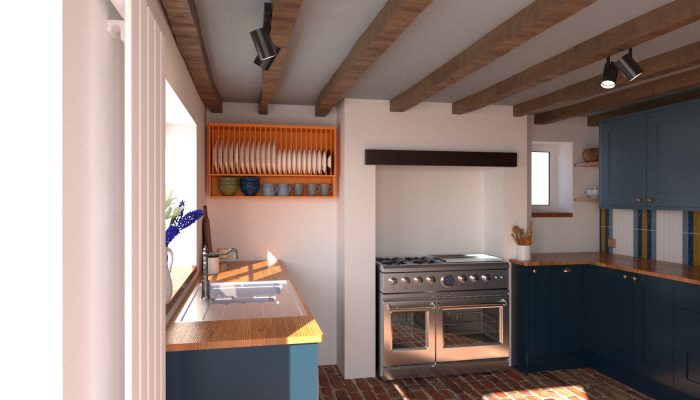 Cottage kitchen 1